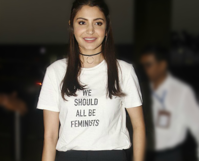 सबको फेमिनिस्ट होना चाहिए feminist tshirt Anushka Sharma x inside